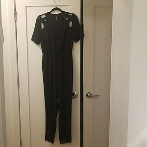Black romper worn once